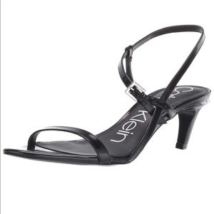 Calvin Klein Women's Garrina Heeled Sandal